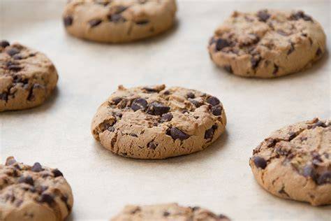 Variante: Cookies mit groben Schokostücken und Fleur de Sel