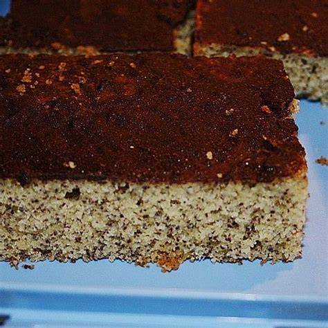 Variante: Orangen-Lebkuchen vom Blech mit Schokoguss