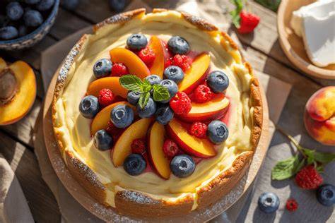 Varianten: Käsekuchen ohne Backen mit Obst und Schokolade