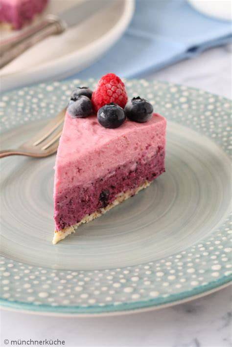 Varianten: Kuchen mit Erdbeeren, Himbeeren, Blaubeeren