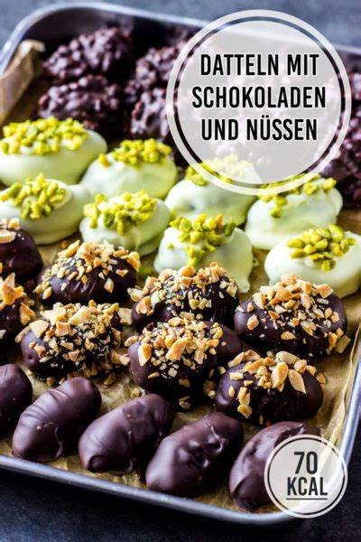Varianten: Marzipanknöpfchen, Aprikosenringe, mit Schokolade und Nüssen
