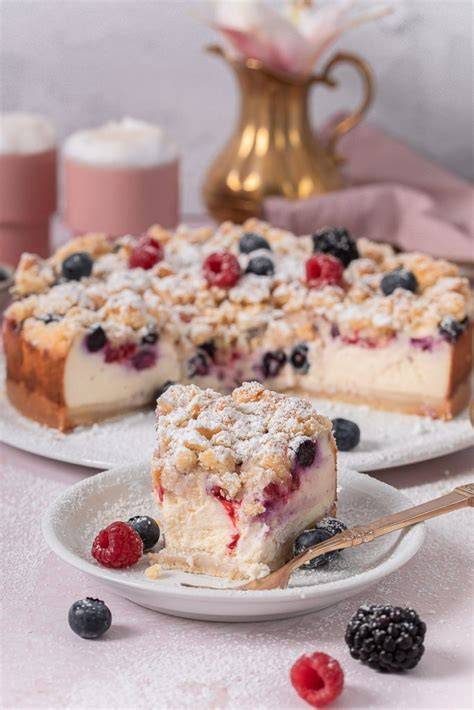 Varianten: Zitronen-Baiser, Aprikosen-Quark und Mini-Käsekuchen mit Beeren