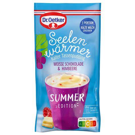 Varianten Palenum: Schokolade, Cappuccino, Vanille, Himbeere