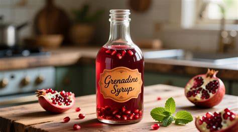 Varianten und Alternativen für Sirup: Granatapfel, Rhabarber, Ingwertee