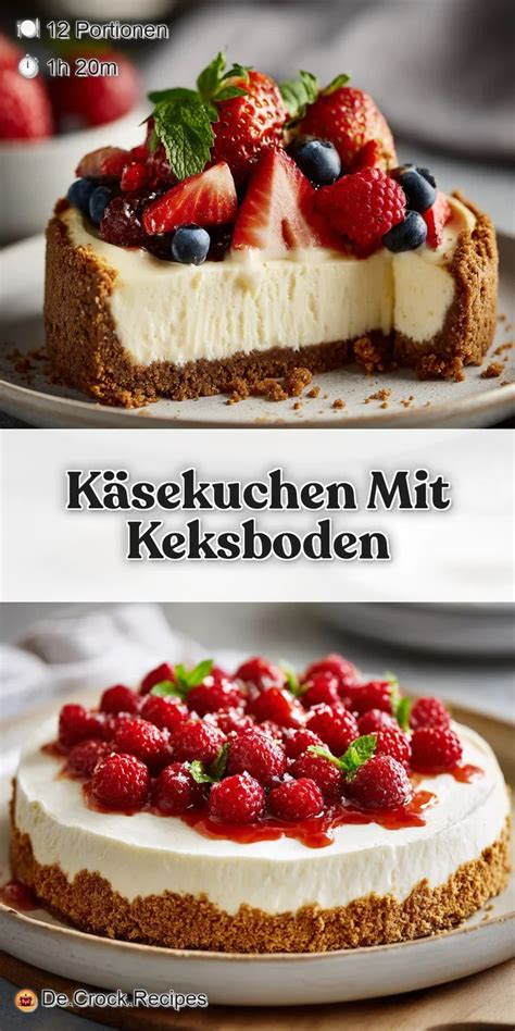 Varianten-Übersicht: klassischer Mürbeteig, Keksboden, Vollkornkeks-Boden, Früchte-Toppings