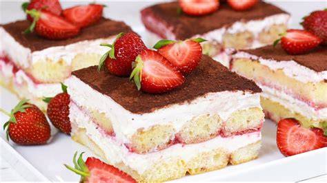 Variation: Erdbeer-Tiramisu & Sommer-Desserts