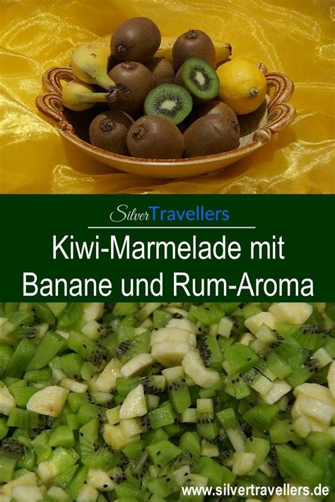 Variation: Kiwi-Marmelade mit Banane und Vanille