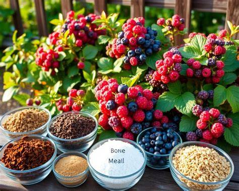 Variation von Beeren-Desserts mit verschiedenen Beerenarten