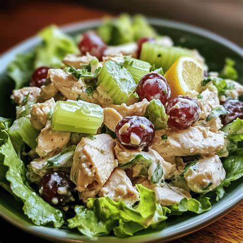 Variationen: Hähnchensalat mit Trauben, Mandeln und Sellerie