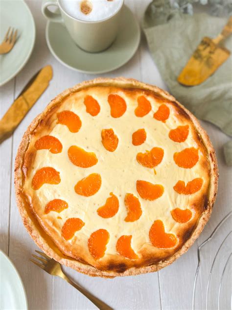 Variationen: Käsekuchen mit Beeren und Mandarinen