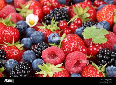 Variationen: Mix aus Blaubeeren, Erdbeeren und Himbeeren auf Streuselkuchen