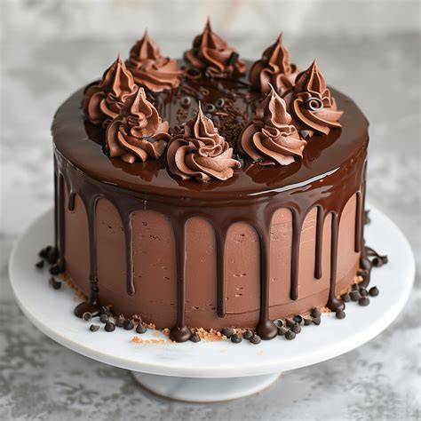 Variationen: Schokokuchen mit Ganache zu Weihnachten und als festliche Torte
