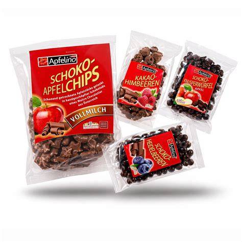 Variationen: Vanille, Schoko, Frucht