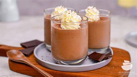 Variationen von Pudding - Schoko, Nuss und Vanille