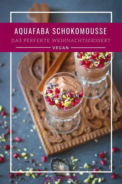 Vegane Aquafaba-Technik