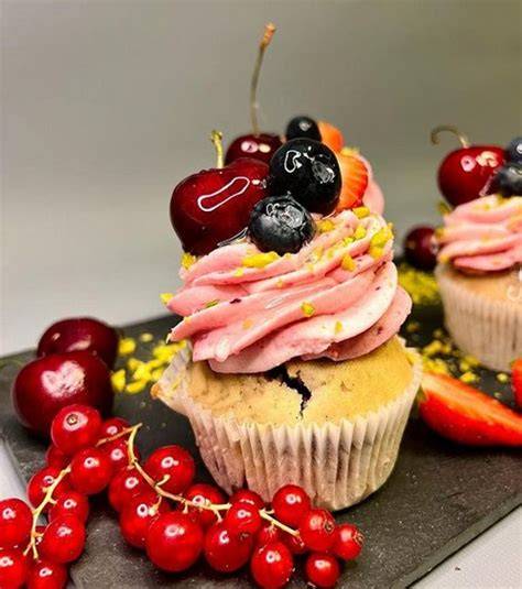 Vegane Cupcakes im Café Freudenherz