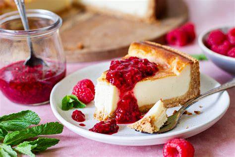 Vegane Himbeersauce für Käsekuchen
