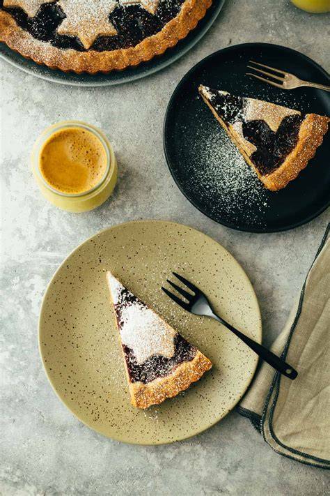 Vegane Linzer Torte - Zutatenersatz (Apfelmus statt Ei), Schrittfolge