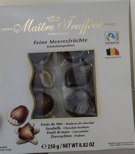 Vegane Meeresfrüchte Schokoladenpralinen