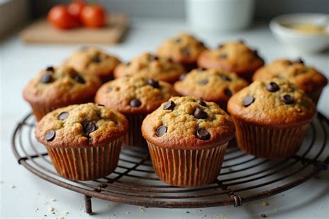 Vegane Muffins auf einem Rost
