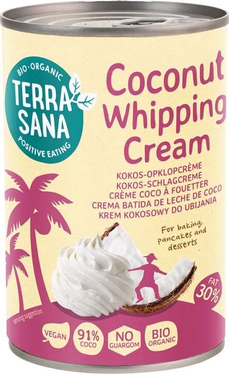 Vegane Schlagcreme aus Kokos oder Hafer