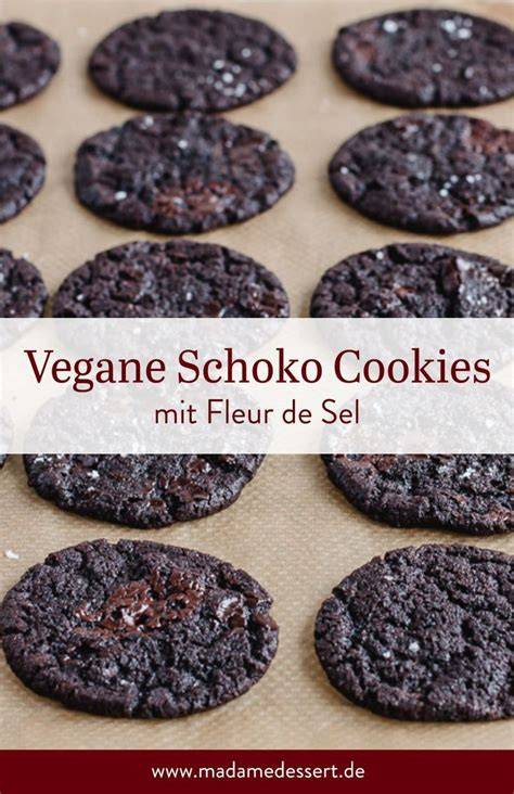 Vegane Schoko Cookies mit Banane