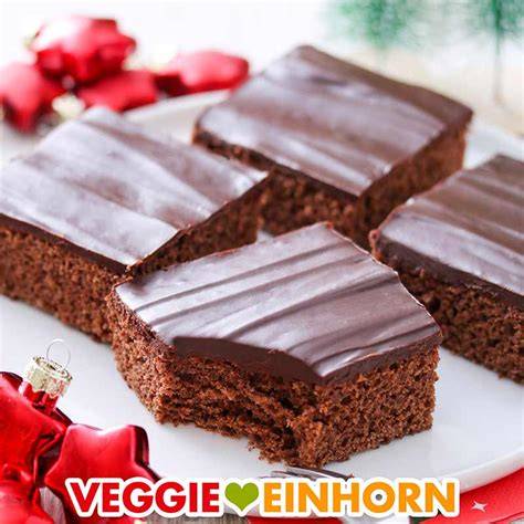 Vegane Schoko-Lebkuchen mit Schokoladenüberzug