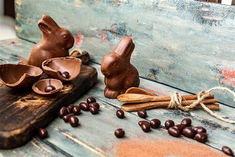 Vegane Schokohasen verschiedener Marken