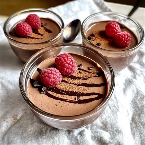 Vegane Schokoladenmousse: Textur und Serviermöglichkeiten