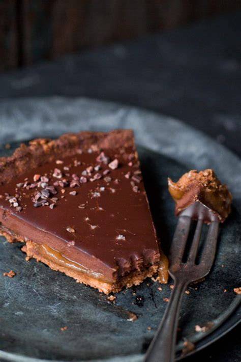 Vegane Schokoladentarte mit Ganache