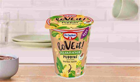 Vegane Vanillepudding auf Basis von Sojamilch