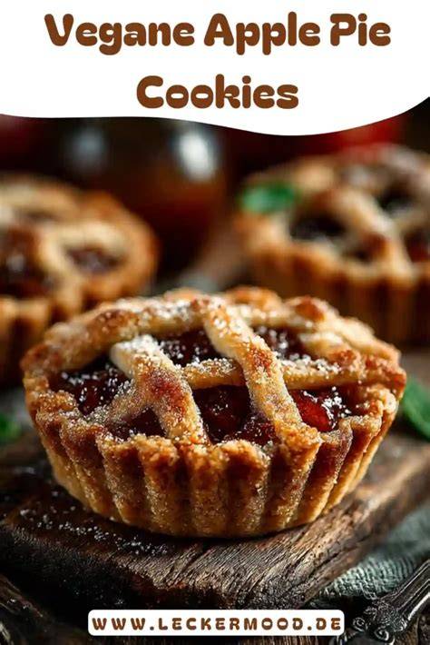 Vegane Zimt-Streusel und Apfelfüllung - Nahaufnahme