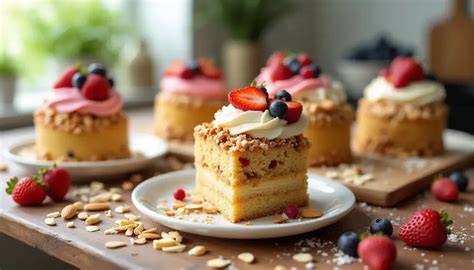 Vegane Zutaten für Low Carb Kuchen