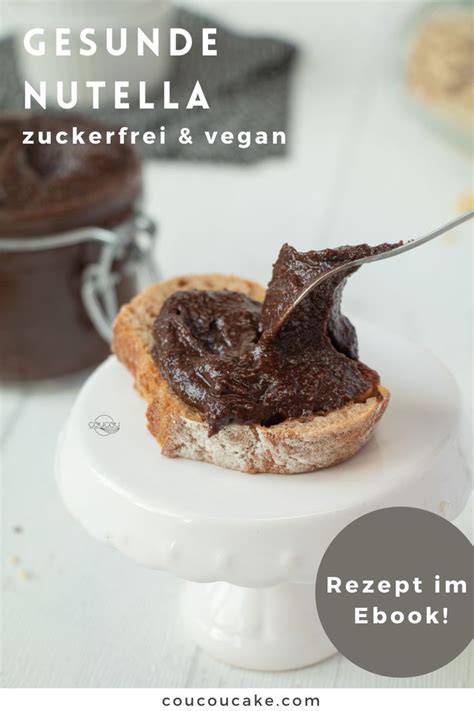 Vegane Zutaten für Nutella Kuchen