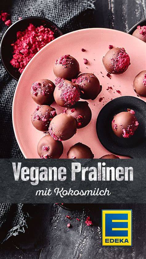 Vegane und alkoholfreie Pralinen-Auswahl