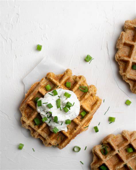 Vegane und herzhafte Waffelkreationen, Food-Fotografie