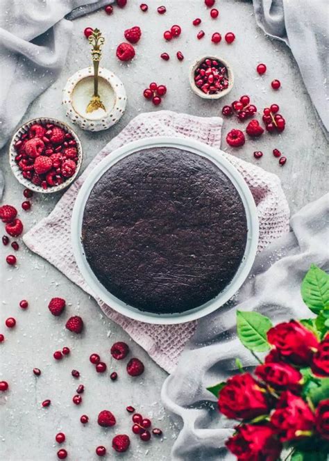 Veganer Schoko Biskuitboden in Springform