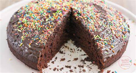 Veganer Schokokuchen ohne Ei - Zutaten auf einen Blick