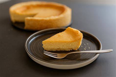 Veganer und glutenfreier Käsekuchen