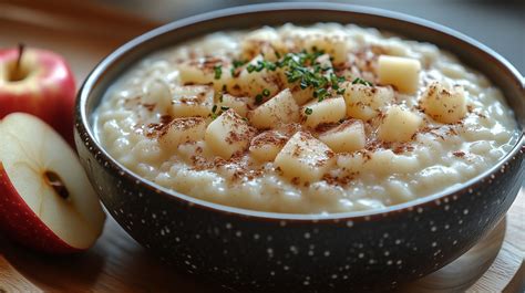 Veganes Bratapfeleis mit Apfelstücken und Zimt
