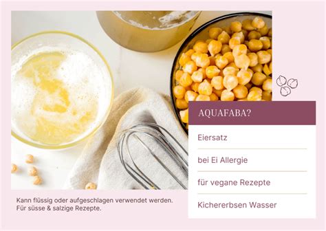 Veganes Setup: Aquafaba in der Schüssel, bunte Deko, Hausteile