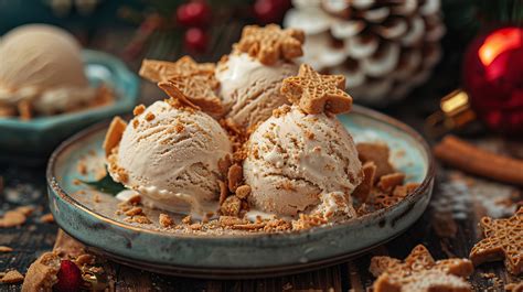 Veganes Spekulatius-Eis in der Zubereitung