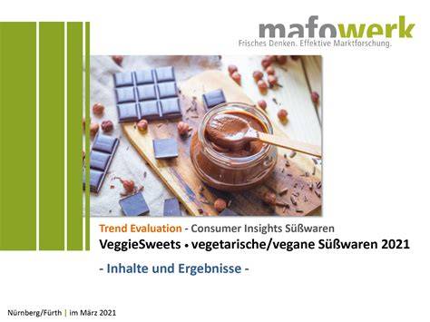 Vegetarische Süßwaren