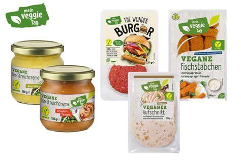 Vegetarische und vegane Produkte im Vergleich
