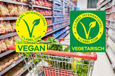 Vegetarisches vs. Veganes Lebensmittellabel