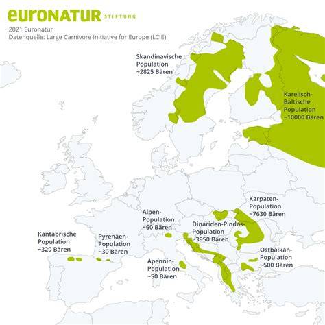 Verbreitungskarte des Sanddorns in Europa und Asien