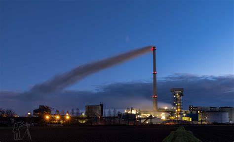 Verdampfungsanlage in einer Zuckerfabrik zur Eindickung des Dünnsafts