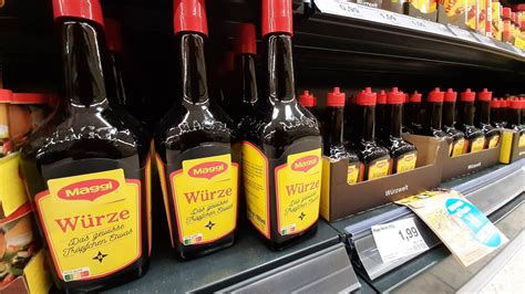 Verfügbarkeit von Maggi Würze und Brühen im Supermarkt