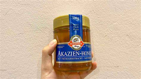 Vergleich: Akazienhonig und Rapshonig Zuckeranteile und Kristallisation