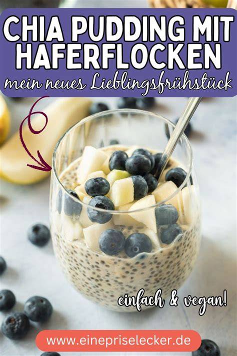 Vergleich: Chia Protein Pudding vs. klassisches Frühstück (Haferflocken, Toast)